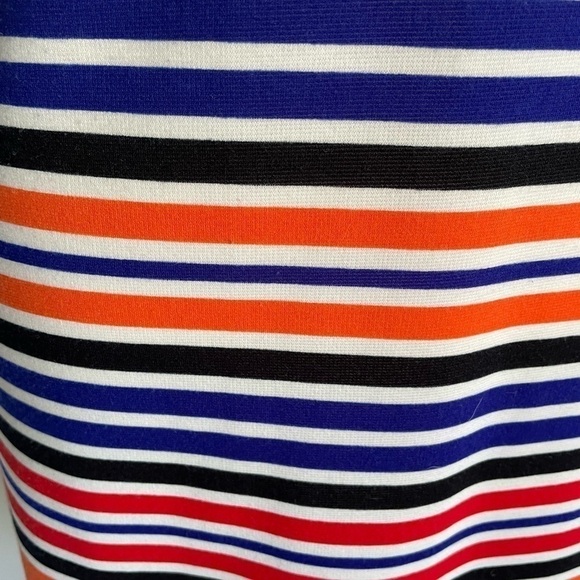 Ruby Rd. Colorful Stripes Shift Dress Size Medium - Picture 5 of 7